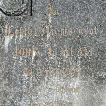 ALBOROUGH John Graham 1870-1949