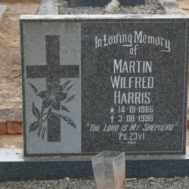 HARRIS Martin Wilfred 1966-1996