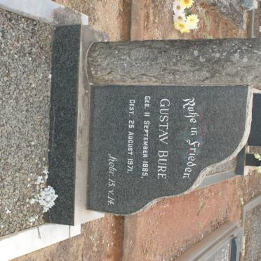 BURE Gustav 1885-1971