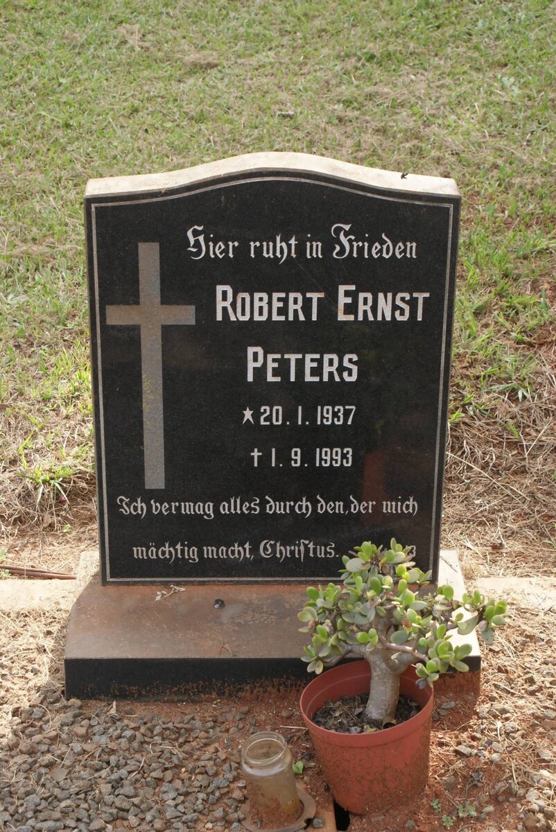 PETERS Robert Ernst 1937-1993