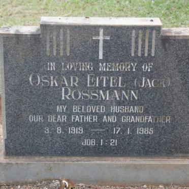 ROSSMANN Oskar Eitel 1919-1985