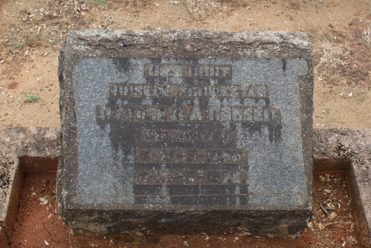 GOOSEN Ottilie A.A. 189?-1928