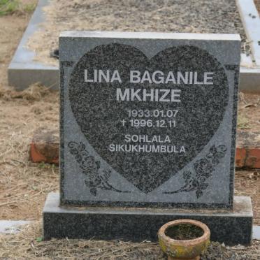 MKHIZE Lina Baganile 1933-1996