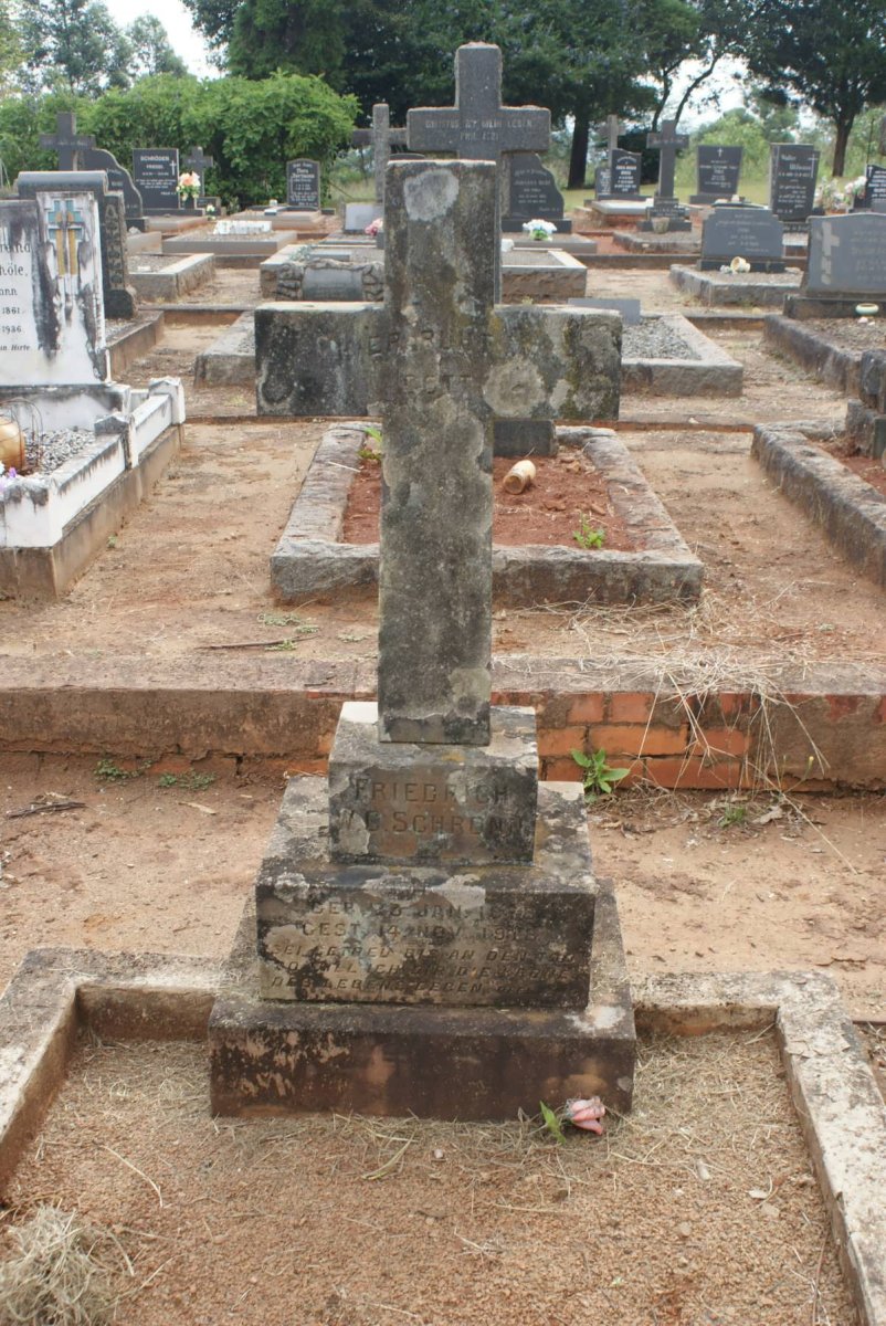 SCHRONN Friedrich W.G. 18?8-1918