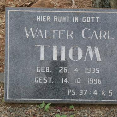 THOM Walter Carl 1935-1996