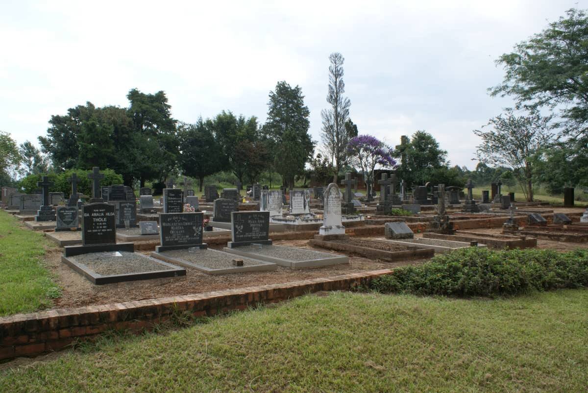 3. Overview on the cemetery