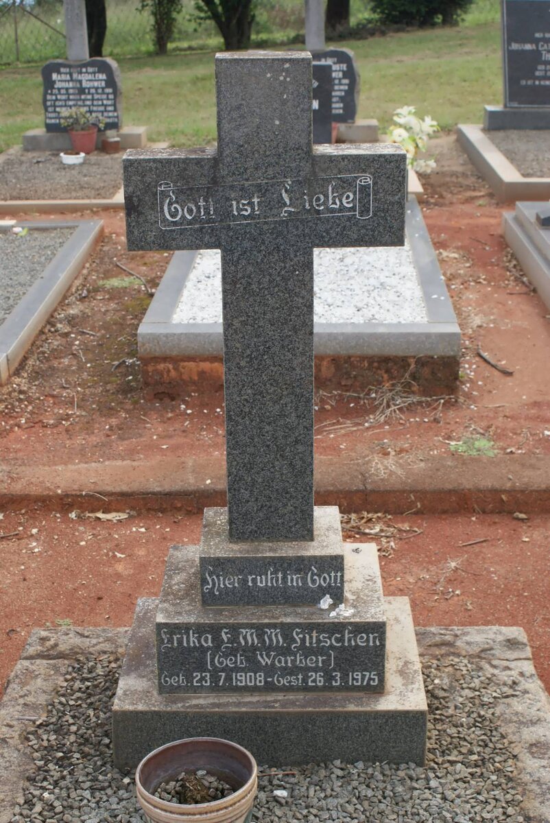 FITSCHEN Erika E.M.M. nee WARBER 1908-1975