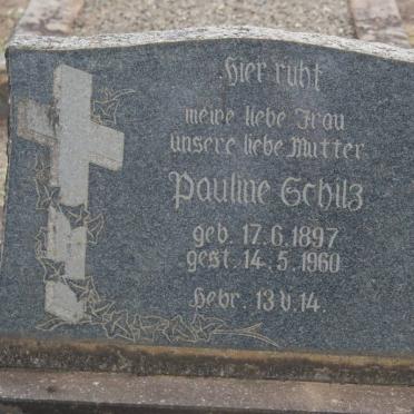 SCHILZ Pauline 1897-1960