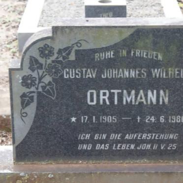 ORTMANN Gustav Johannes Wilhelm 1905-1980