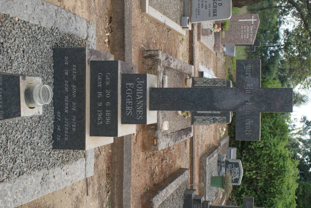 EGGERS Johannes 1896-1963