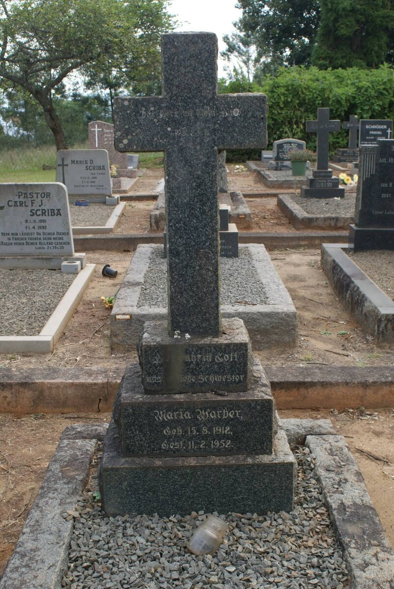 WARBER Maria 1912-1952