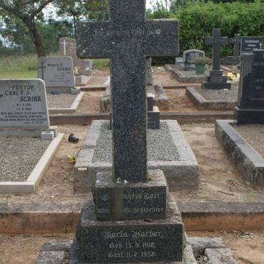 WARBER Maria 1912-1952