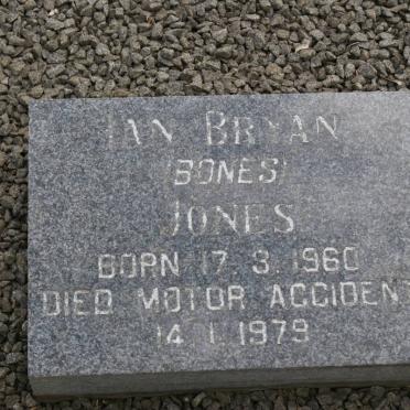 JONES Ian Brian 1960-1979