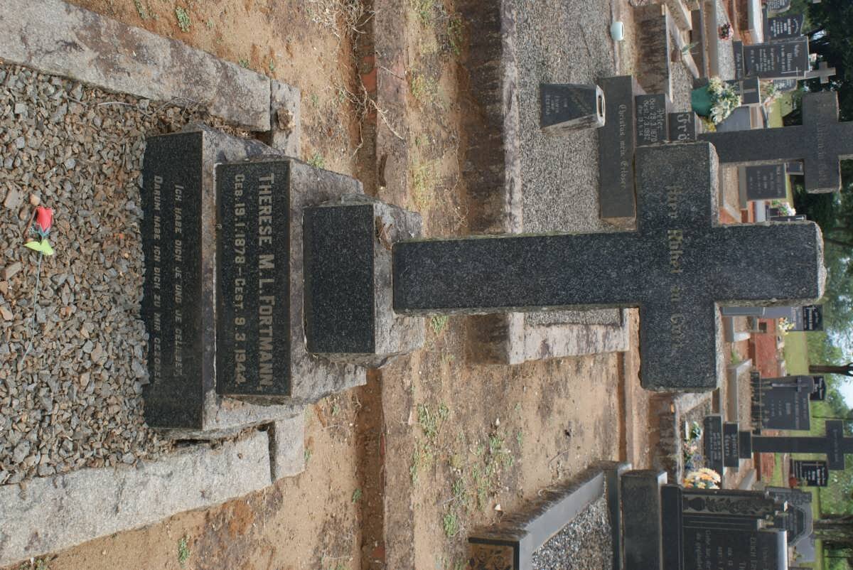 FORTMANN Therese M.L. 1878-1944