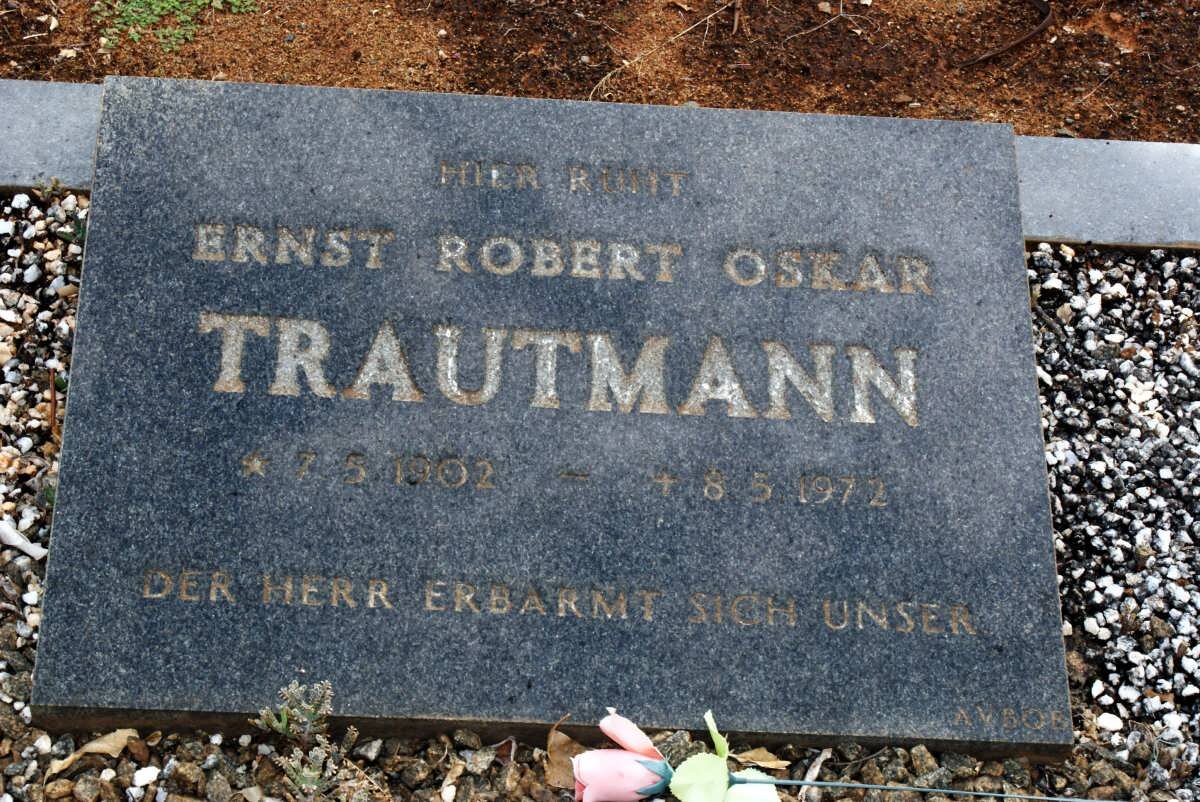 TRAUTMANN Ernst Robert Oskar 1902-1972