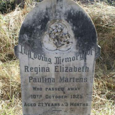 MARTENS Regina Elizabeth Paulina -1925