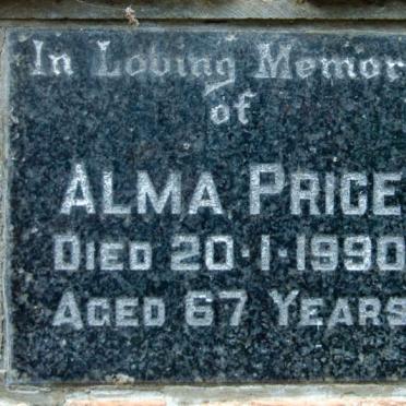 PRICE Alma -1990