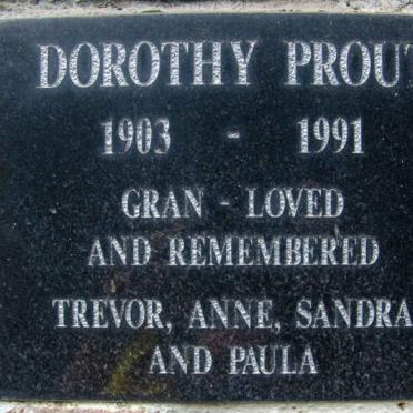 PROUT Dorothy 1903-1991