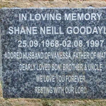 GOODAYLE Shane Neill 1968-1997