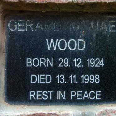 WOOD Gerard Michael 1924-1998
