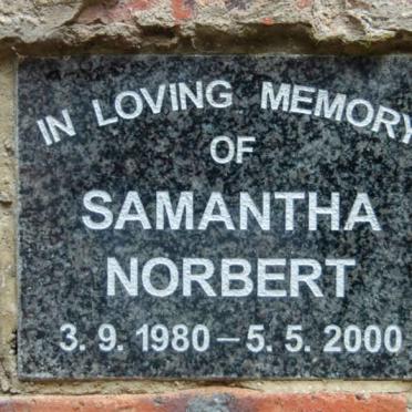 NORBERT Samantha 1980-2000