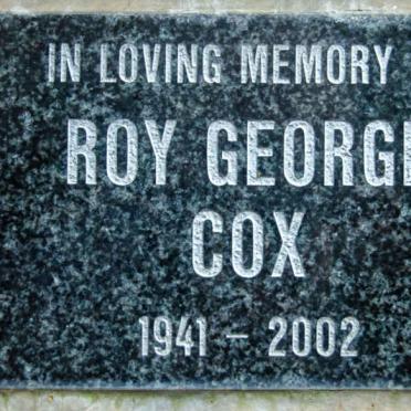 COX Roy George 1941-2002