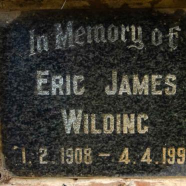 WILDING Eric James 1908-1993