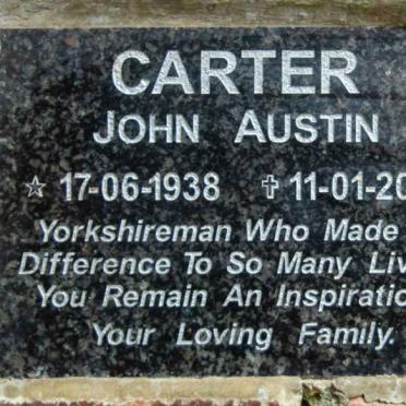 CARTER John Austin 1938-2001