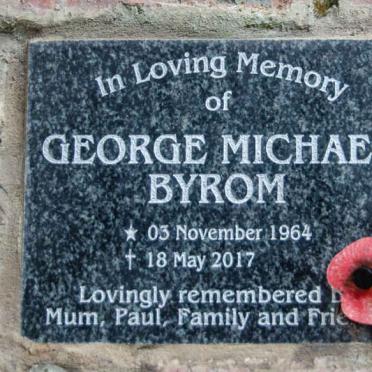 BYROM George Michael 1964-2017