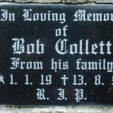 COLLETT Bob 1919-1994