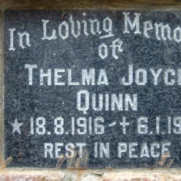 QUINN Thelma Joyce 1916-1993
