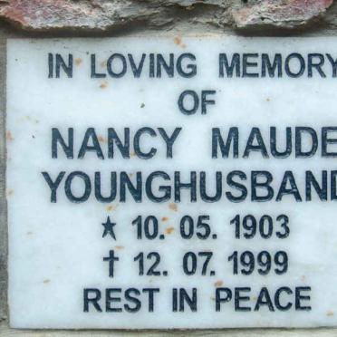 YOUNGHUSBAND Nancy Maude 1903-1999