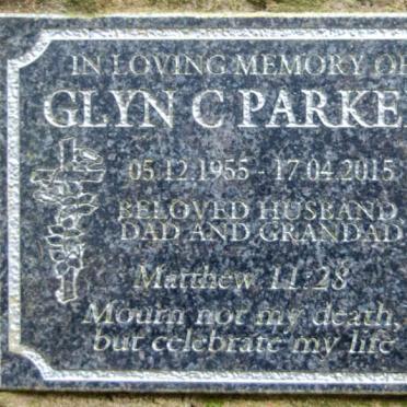 PARKER Glyn C. 1955-2015