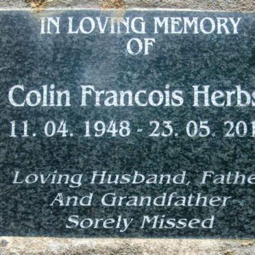 HERBST Colin Francois 1948-2012