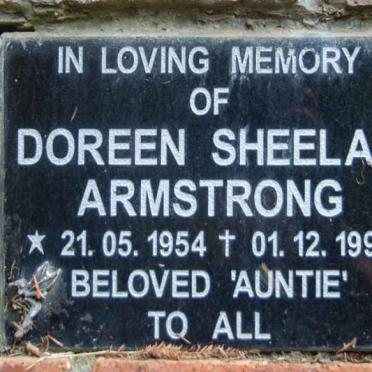 ARMSTRONG Doreen Sheelah 1954-1999
