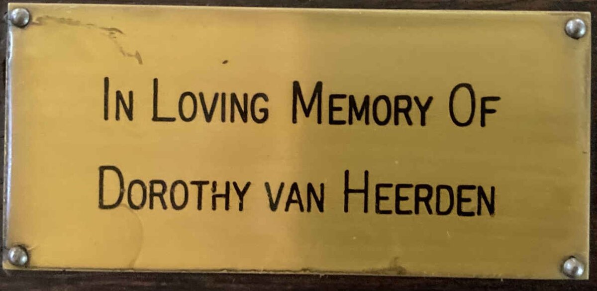 HEERDEN Dorothy, van