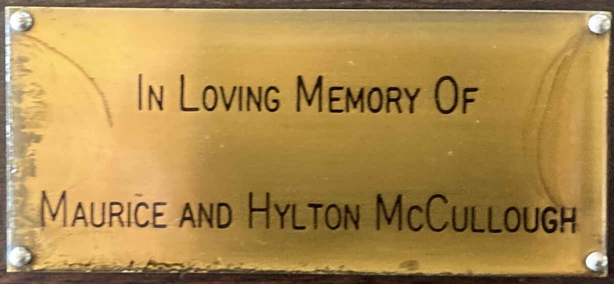 McCULLOUGH Maurice :: McCULLOUGH Hylton