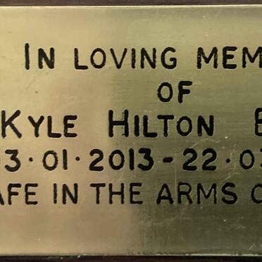 BRANDE Kyle Hilton 2013-2013