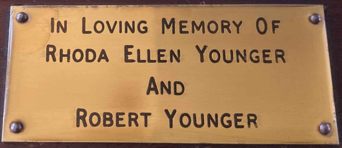 YOUNGER Robert & Rhoda Ellen