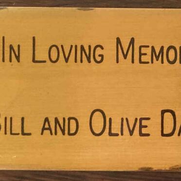 DAVIDSON Bill & Olive