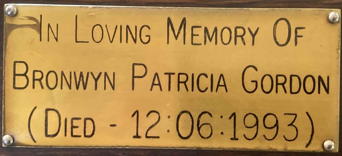 GORDON Bronwyn Patricia -1993