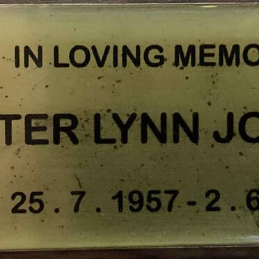 JOHNSON Peter Lynn 1957-2015