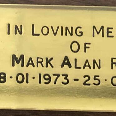 REICH Mark Alan 1973-2005