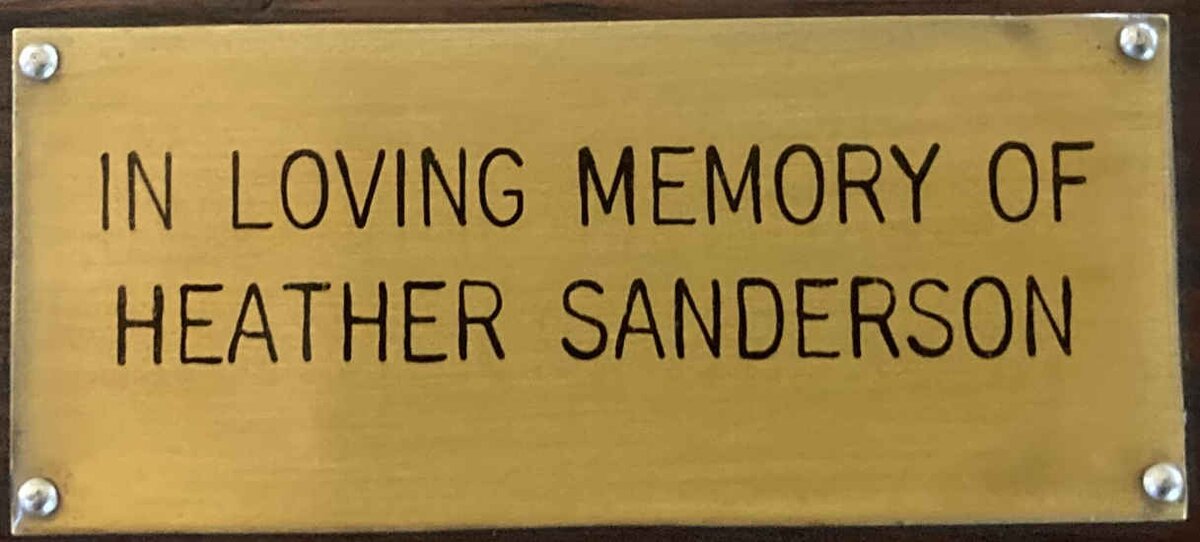 SANDERSON Heather