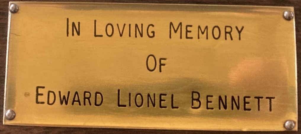 BENNETT Edward Lionel