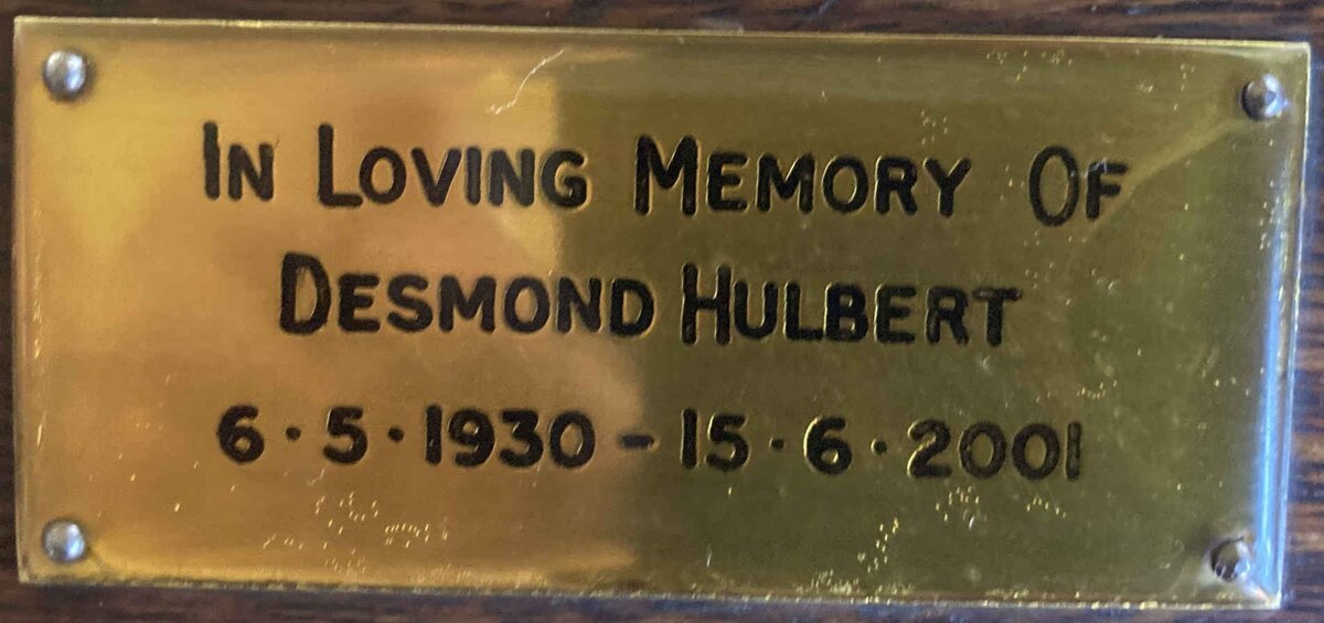 HULBERT Desmond