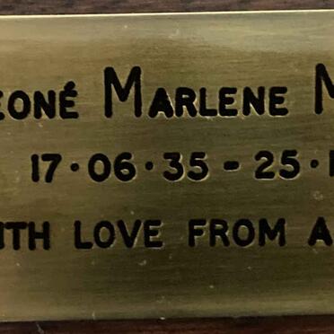 MATHEWS Leone Marlene ??35-??12