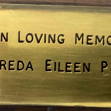 POLLARD Freda Eoleen