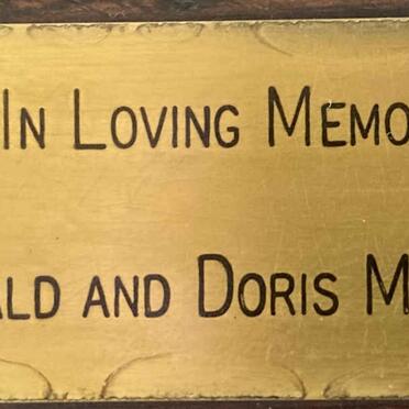 McCULLOUGH Gerald & Doris