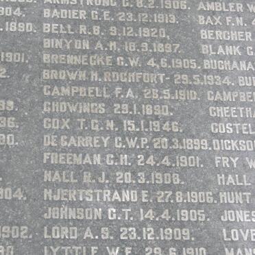 06. MEMORIAL TO MEMBERS OF THE NATAL MOUNTED POLICE AND NATAL POLICE